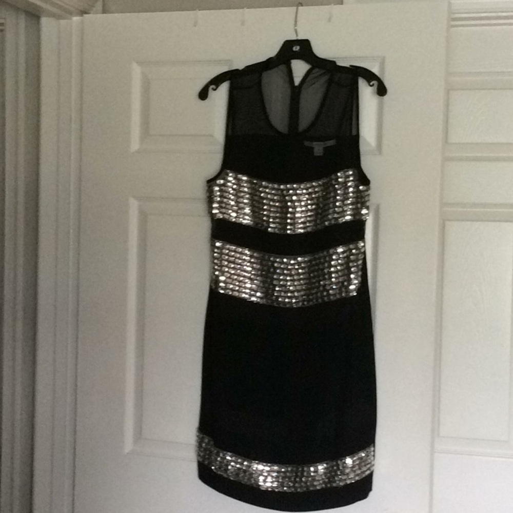Diane Von Furstenberg cocktail dress.